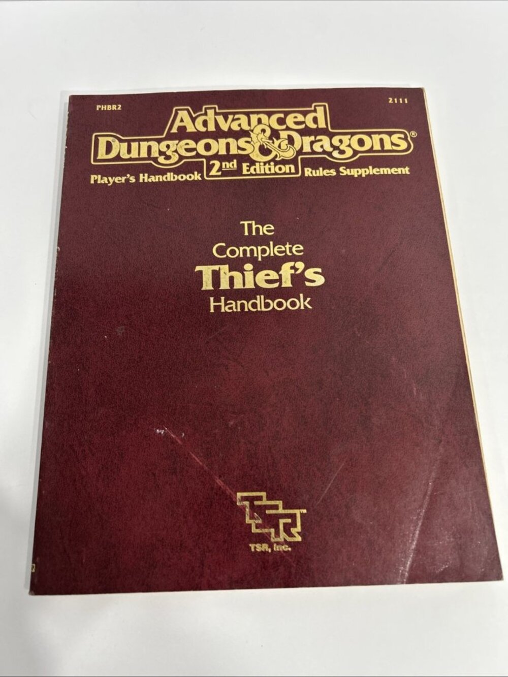 AD&D The Complete Thief's Handbook 1989 Advanced Dungeons & Dragons TSR 2111